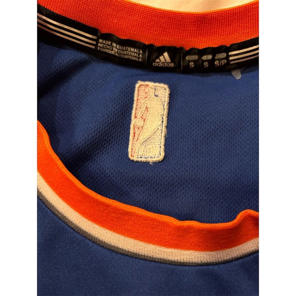 Adidas New York Knicks #6 Kristaps Porzingis Jersey Blue S - Picture 4 of 5